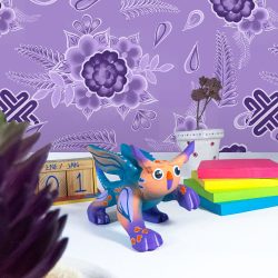 Alebrije búho jaguar (chico)